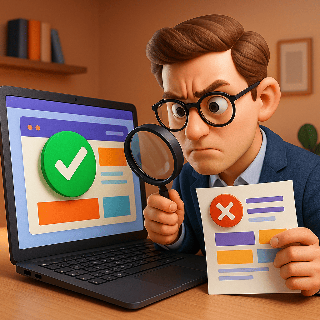 Cómo diferenciar una oferta real de diseño web barato de una estafa